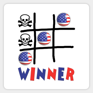 USA: Allways Winner 4th of july Magnet